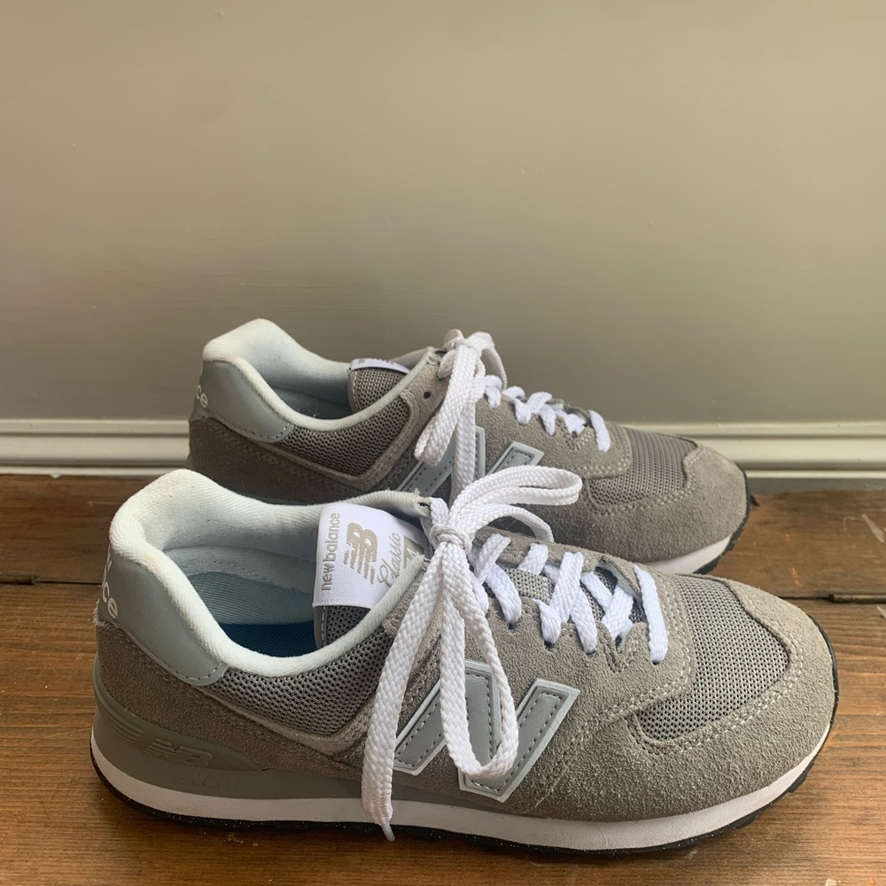 New Balance Women’s Classic 574 Gray Sneakers